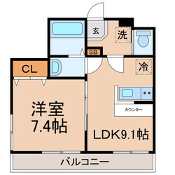 ハーミットクラブハウスmix三ツ沢下町(仮)の物件間取画像